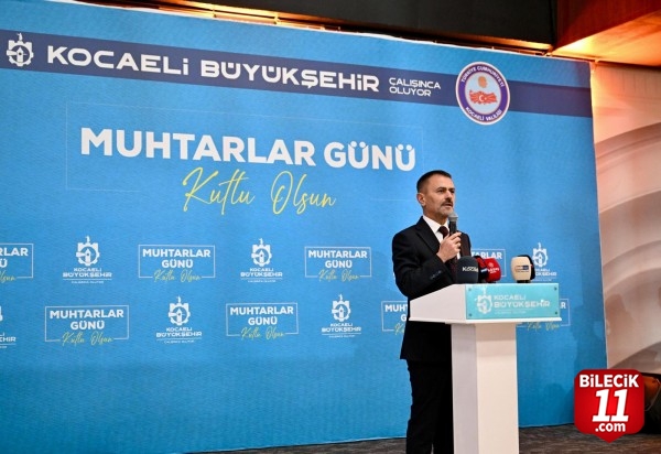 Kocaeli Valisi Aktaş, muhtarlarla bir araya geldi