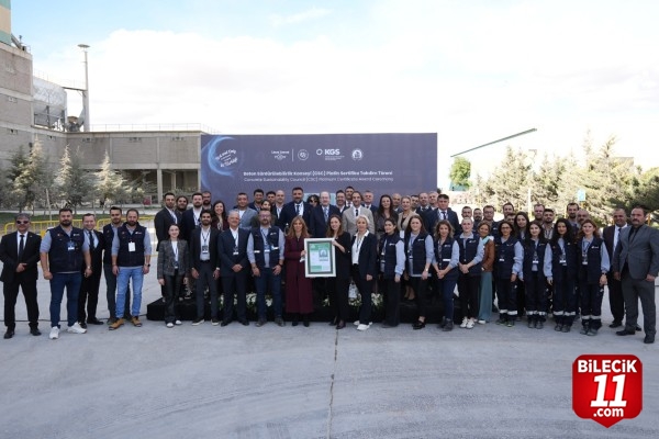 Limak Çimento'nun Anka Fabrikası CSC Platinum Sertifikası aldı
