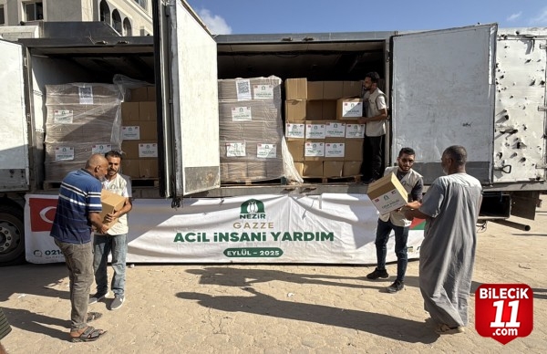 Nezir Derneğinden Gazze'ye yardım