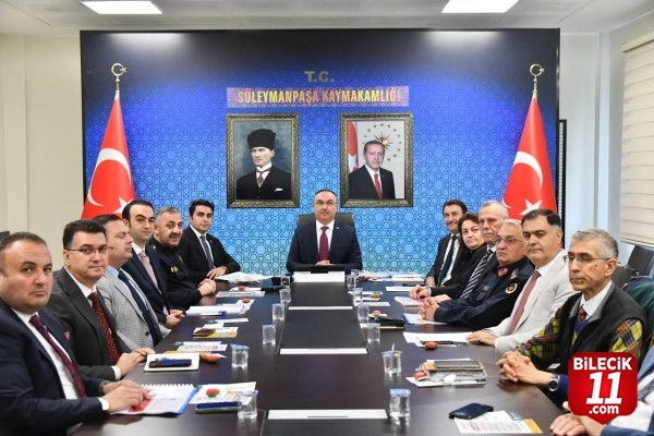 Tekirdağ'da bağımlılıkla mücadele toplantısı yapıldı