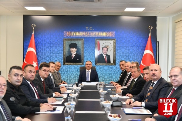 Tekirdağ'da taşkın yönetimi koordinasyon toplantısı yapıldı