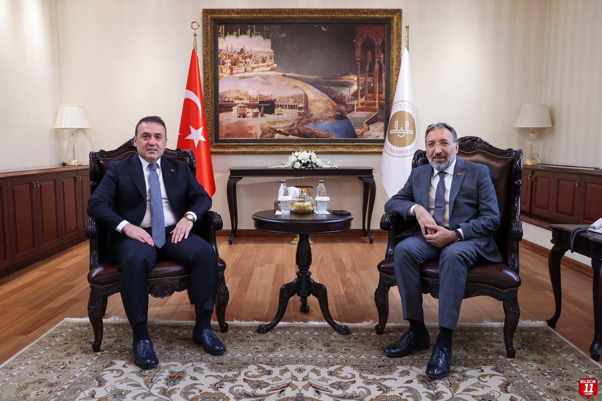 Vali Sözer, Diyanet İşleri Başkanı Arpaguş’u Ziyaret Etti