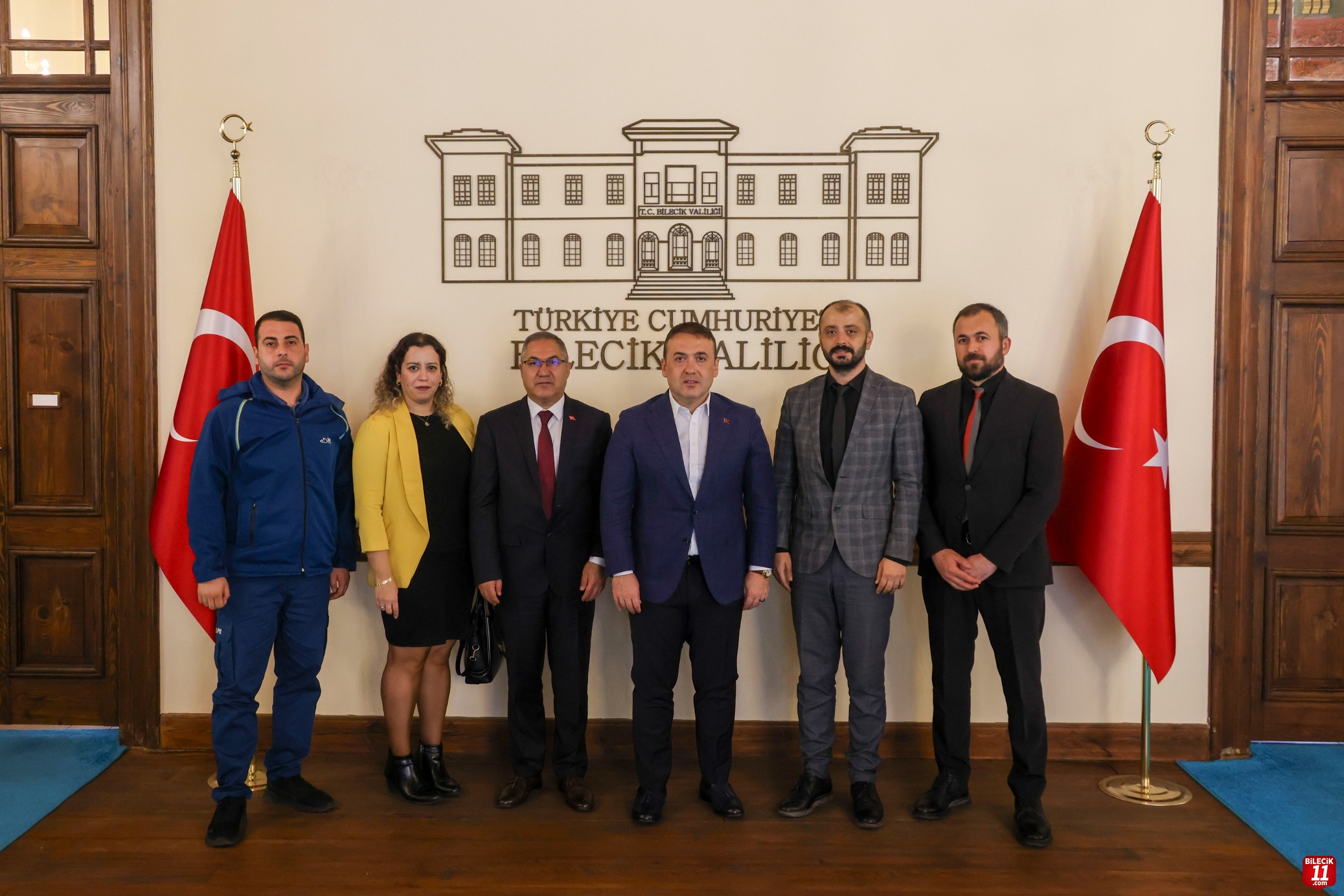 Vali Sözer, PTT Personelini Kabul Etti