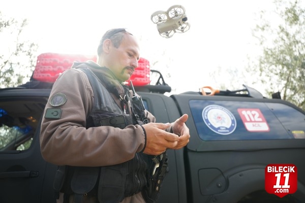 Çanakkale'deki 12 bin dönüm zeytinlik dronlu bekçiye emanet