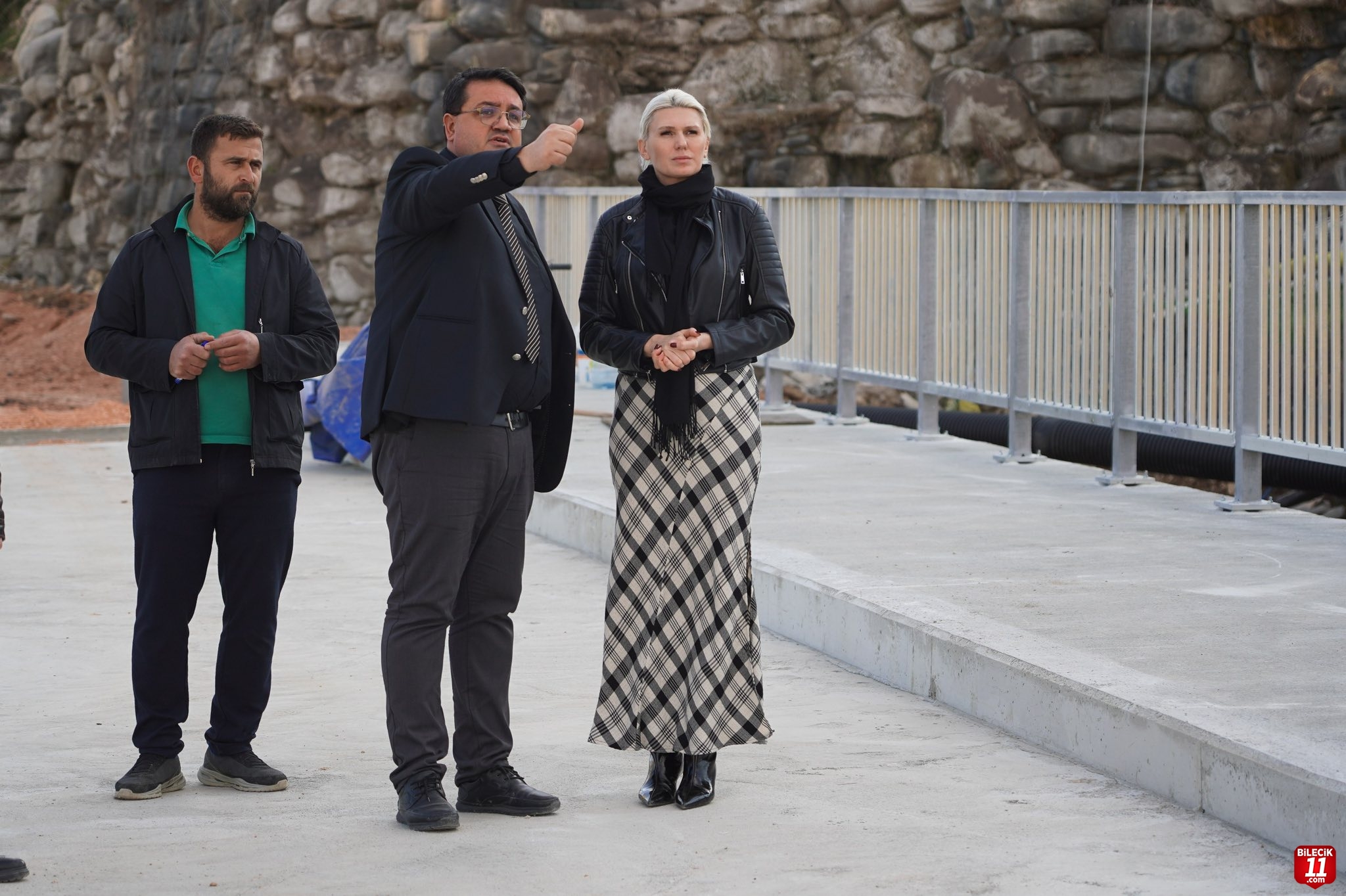 HAMSU KÖPRÜSÜ’NDEKİ ÇALIŞMALAR YERİNDE İNCELENDİ