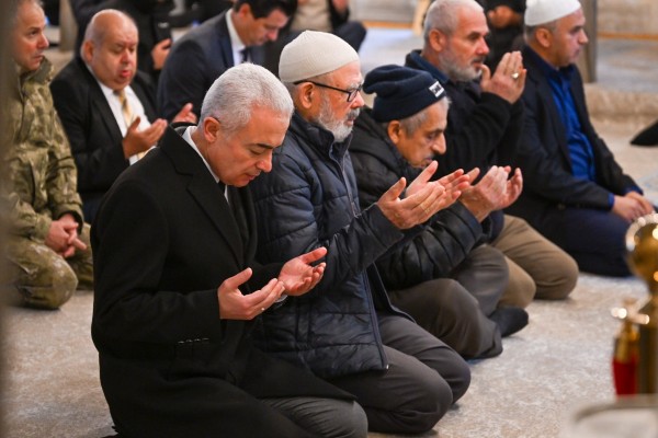 Kargo uçağının düşmesi sonucu şehit olan Berkay Karaca için mevlit okutuldu