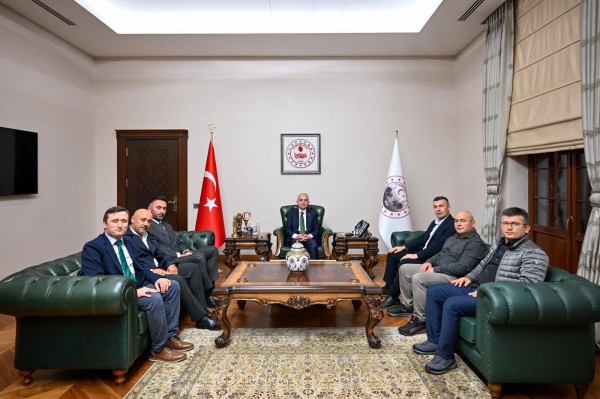 Kırklareli Valisi Turan'a ziyaret