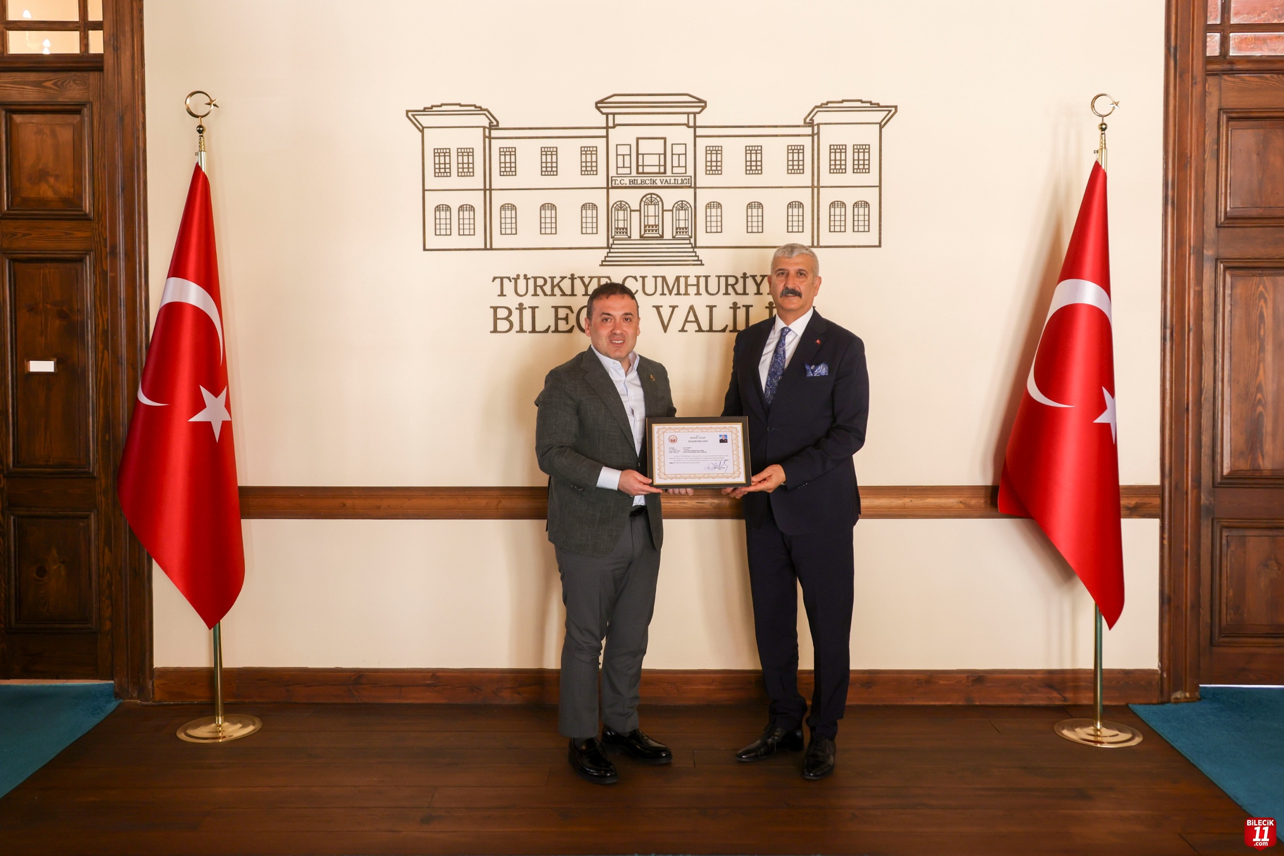 Müdür Günbey'den Vali Sözer'e Veda Ziyareti