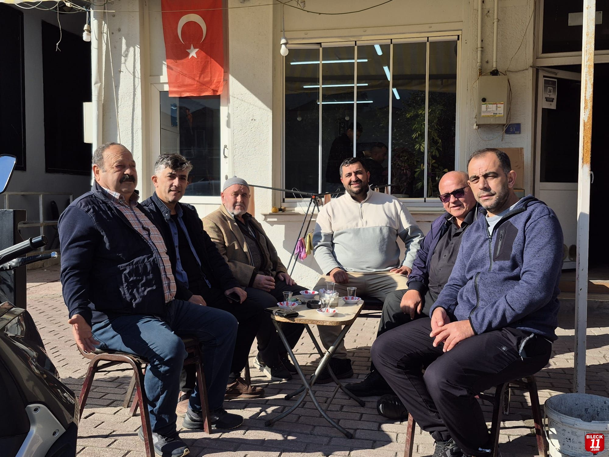 MUHTARLAR İSTASYONDA BİR ARAYA GELDİ