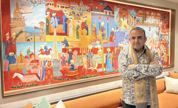 Ressam İsmail Acar'ın eserleri İstanbul'da sanatseverlerle buluştu
