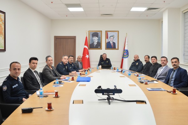 Tekirdağ'da değerlendirme ve koordinasyon toplantısı yapıldı
