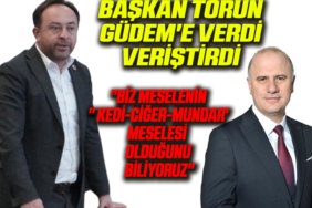 Başkan Torun Güdeme verdi veriştirdi-110821