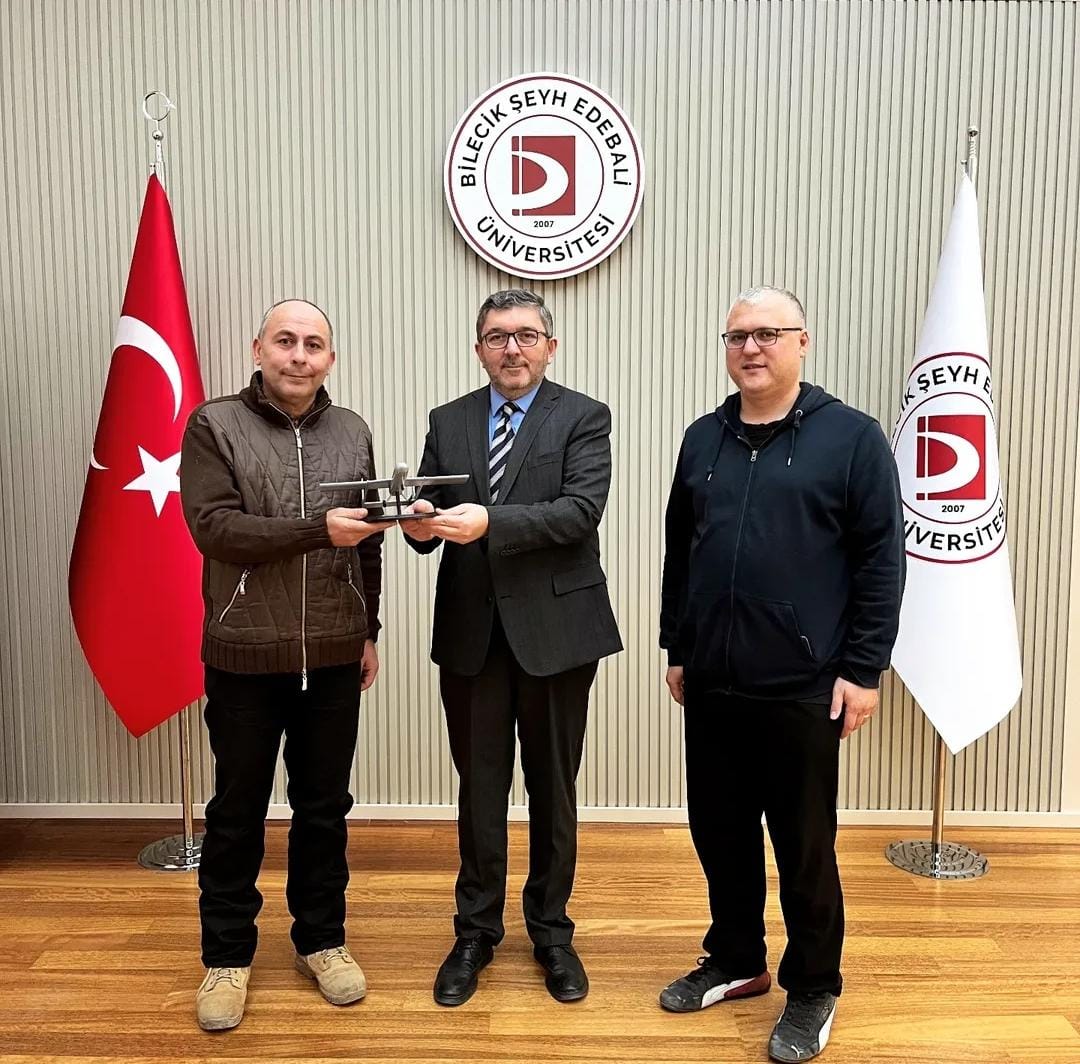 BeyTürk BF İHA Projesi Rektörlükte Tanıtıldı