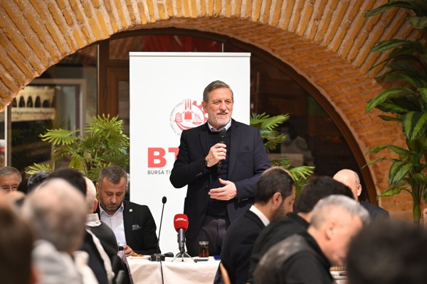 Bursa'da Tarihi Çarşı ve Hanlar Bölgesi için ortak vizyon toplantısı yapıldı