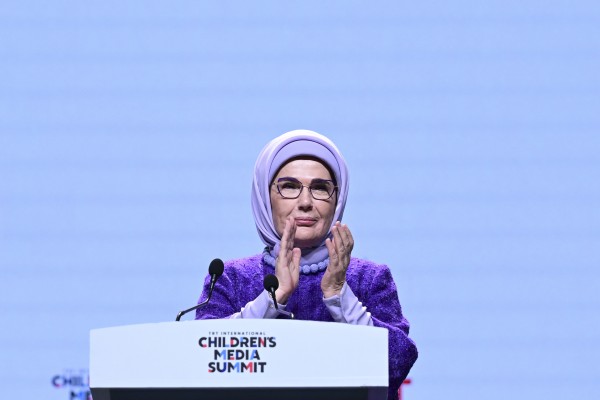 Emine Erdoğan, TRT Uluslararası Çocuk Medyası Zirvesi’ne katıldı: