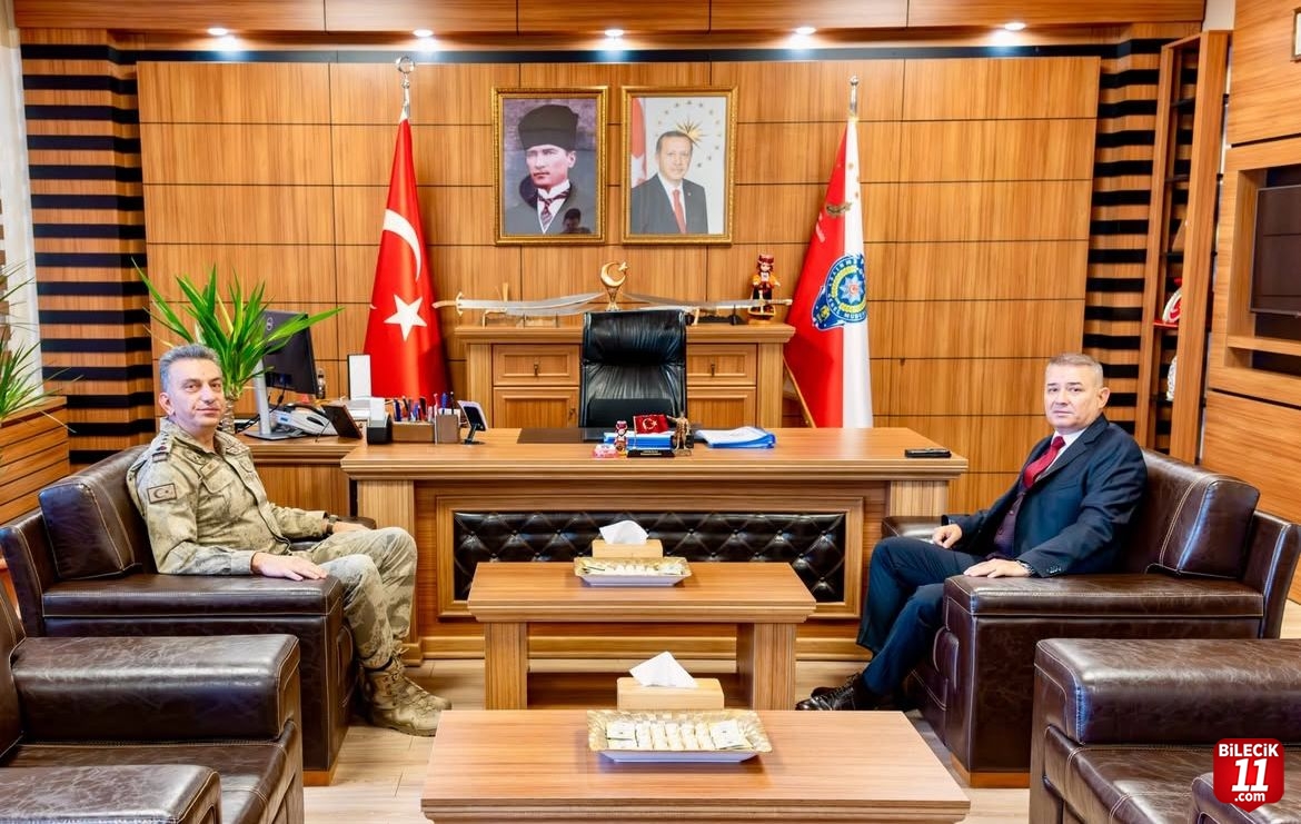 Kıdemli Albay Övet’ten Müdür Şener’e Ziyaret