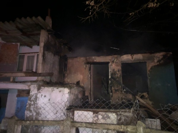 Kırklareli'nde çıkan yangında müstakil ev kullanılamaz hale geldi