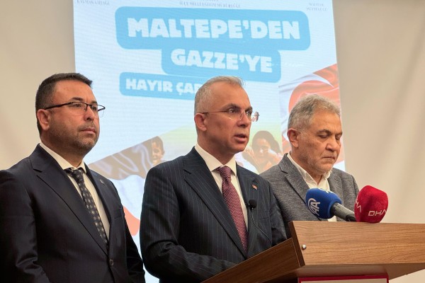 Maltepe'de 3 gün sürecek "Gazze Yararına Hayır Çarşısı" kurulacak