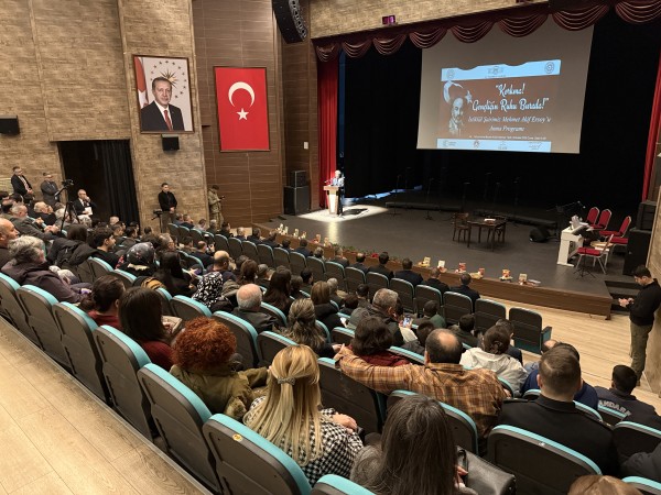 Milli şair Mehmet Akif Ersoy Tekirdağ'da anıldı