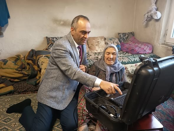 Nüfus Hizmeti Yerinde Sunuldu
