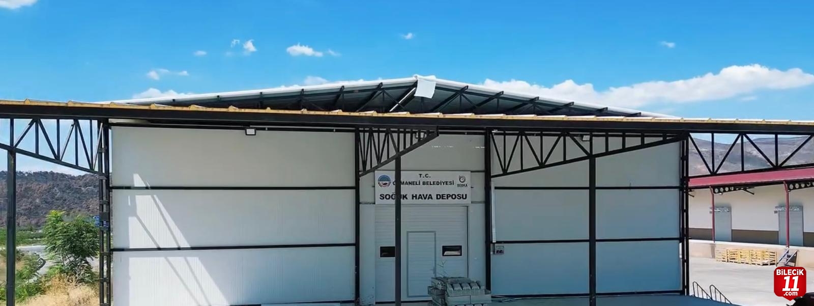 Osmaneli Belediyesi Soğuk Hava Deposu tam kapasite çalışıyor