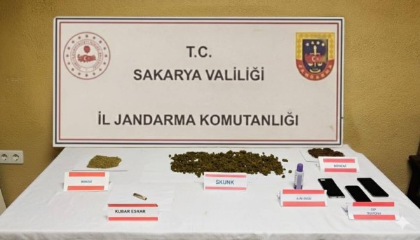 Sakarya'da düzenlenen uyuşturucu operasyonunda 1 zanlı tutuklandı
