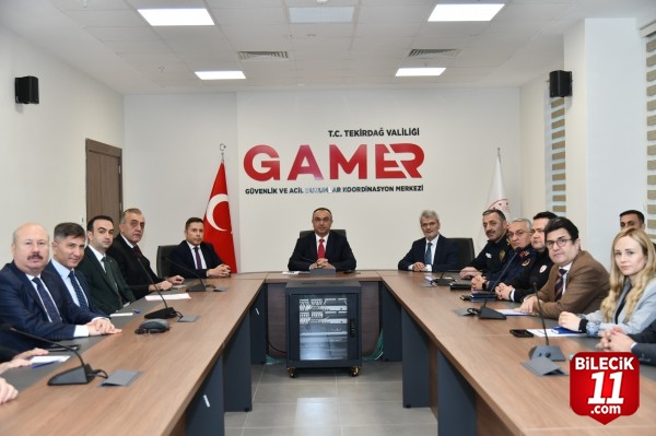 Tekirdağ'da İl Göç Kurulu Toplantısı yapıldı