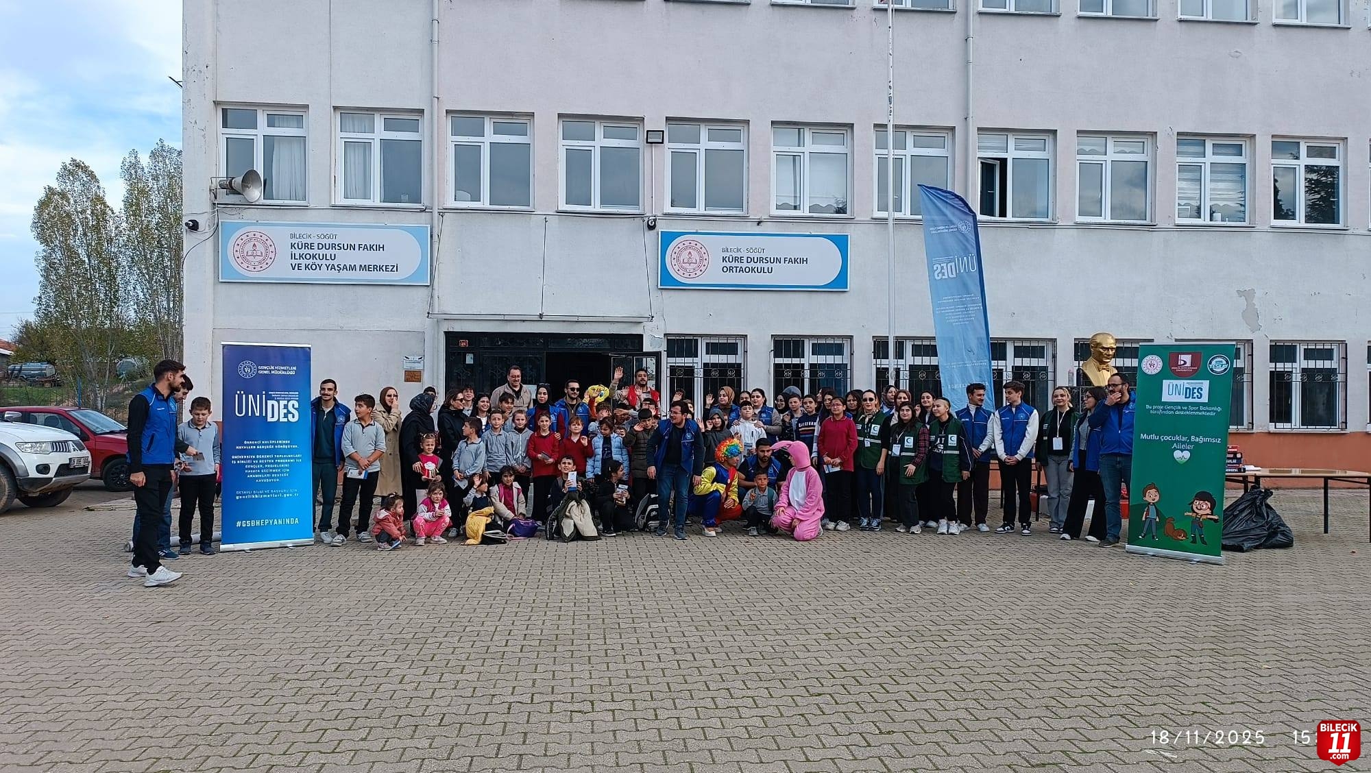 ÜNİDES ve Genç Ofis’ten Bilecik’te Eğitim ve Doğa Etkinlikleri