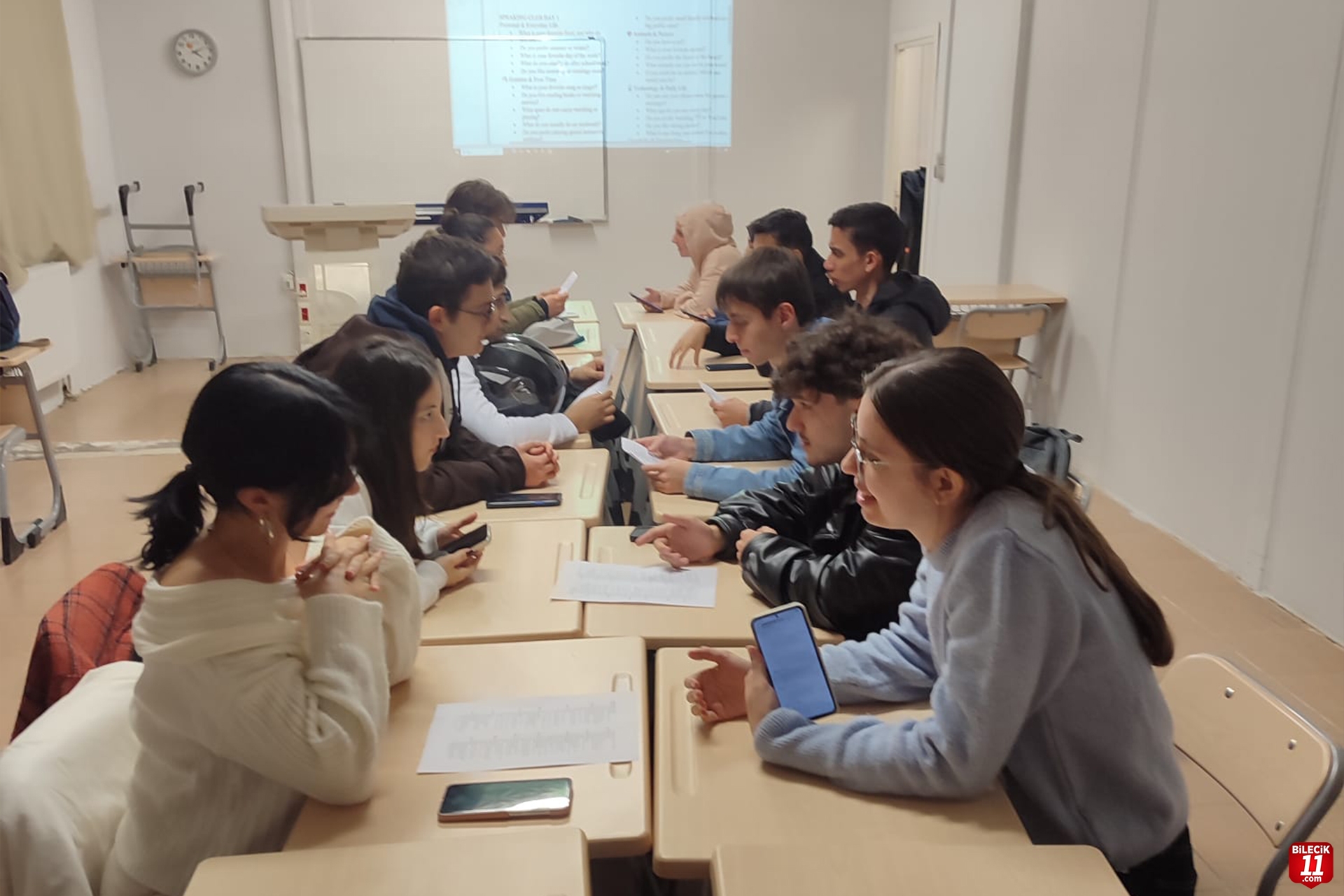 Üniversitede “Conversation Hour” etkinliği başlatıldı