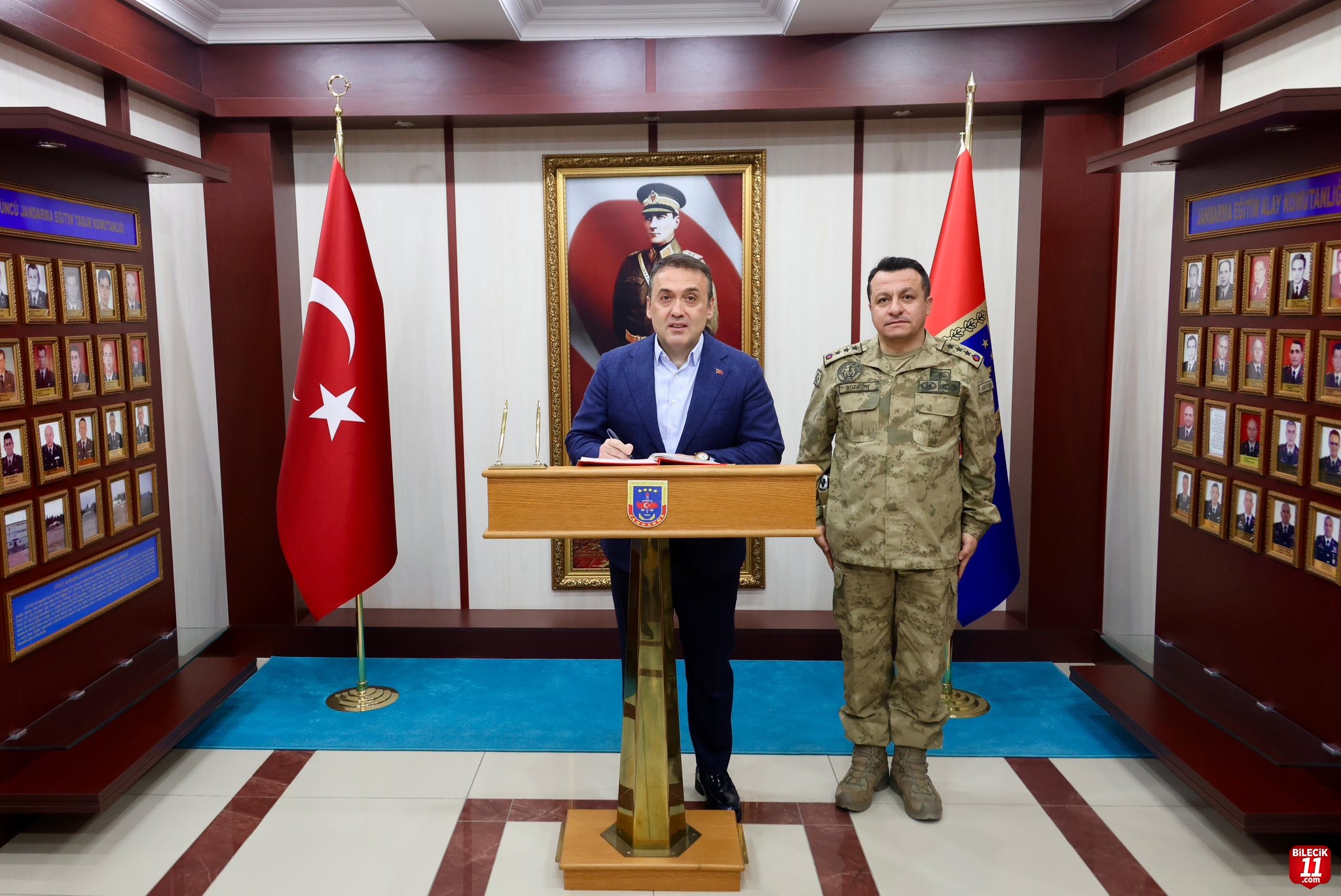 Vali Sözer’den Jandarma Eğitim Alay Komutanlığı’na İade-i Ziyaret