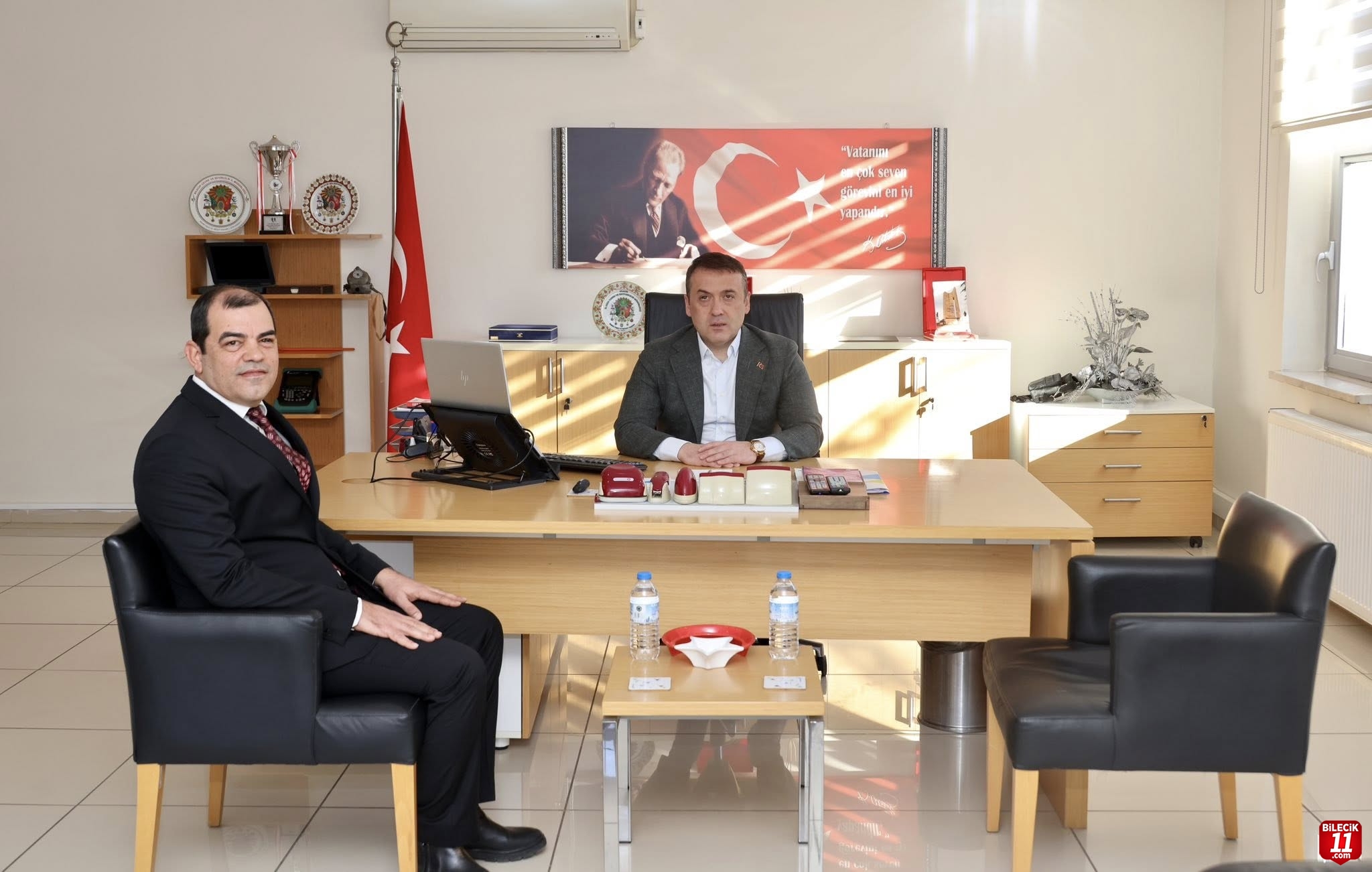 Vali Sözer’den PTT ve Türk Telekom’a Ziyaret