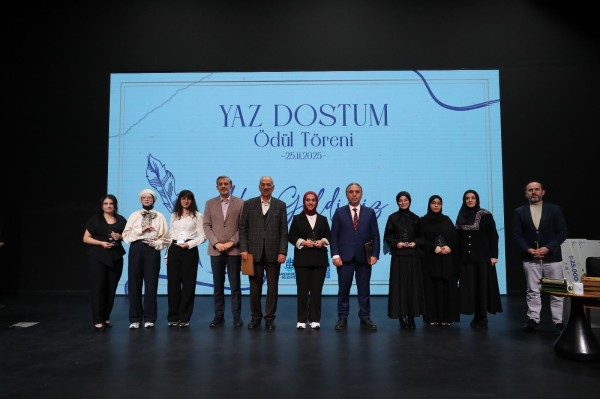 "Yaz Dostum" şiir ve hikaye yarışması ödül töreni yapıldı