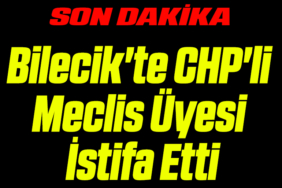 CHP İSTİFA