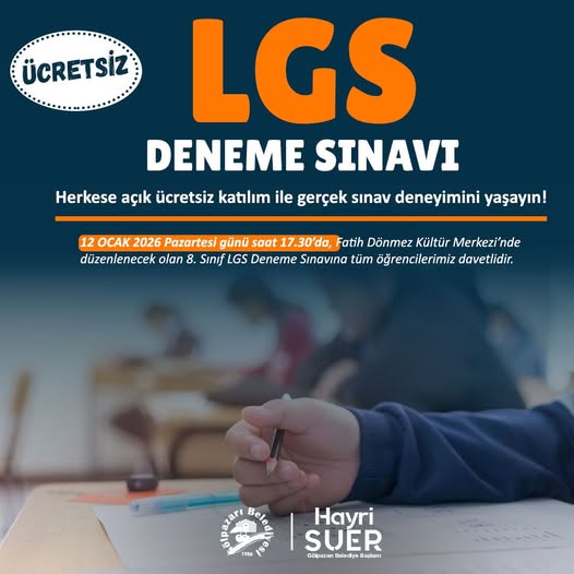 Belediye'den LGS Denemesi