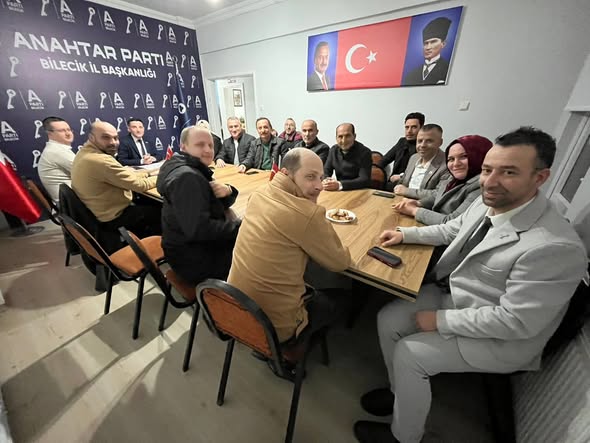 Bilecik Anahtar Parti Haftalık Toplantısını Yaptı