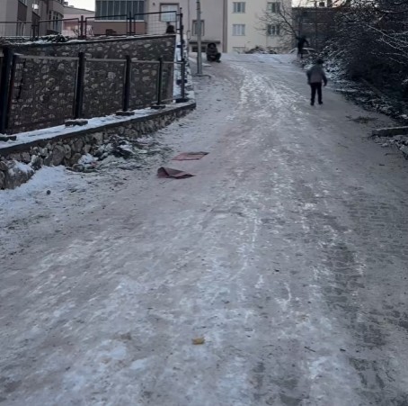 Bilecik’te buzlanma yaşanıyor