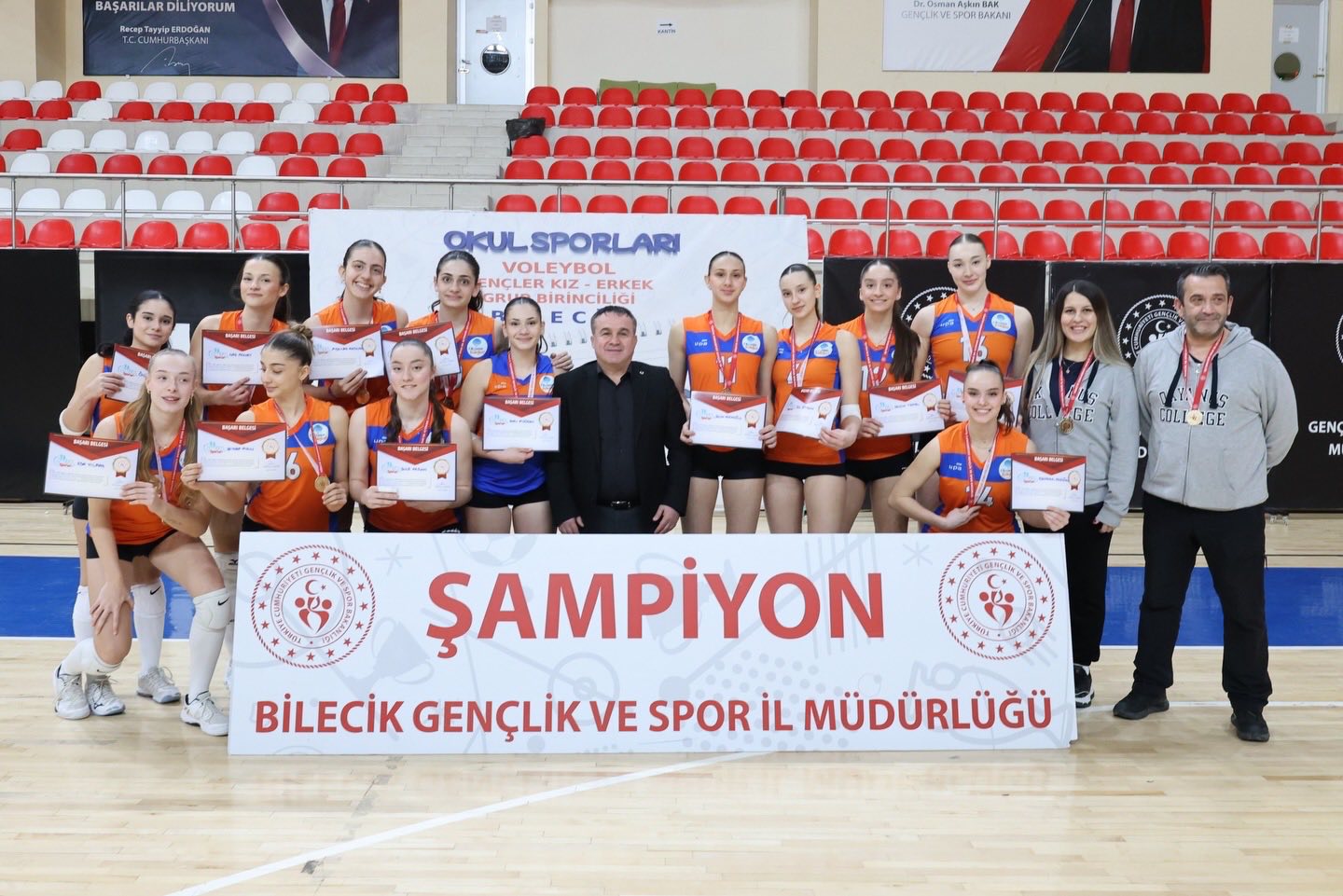 Bilecik’te Voleybol Heyecanı