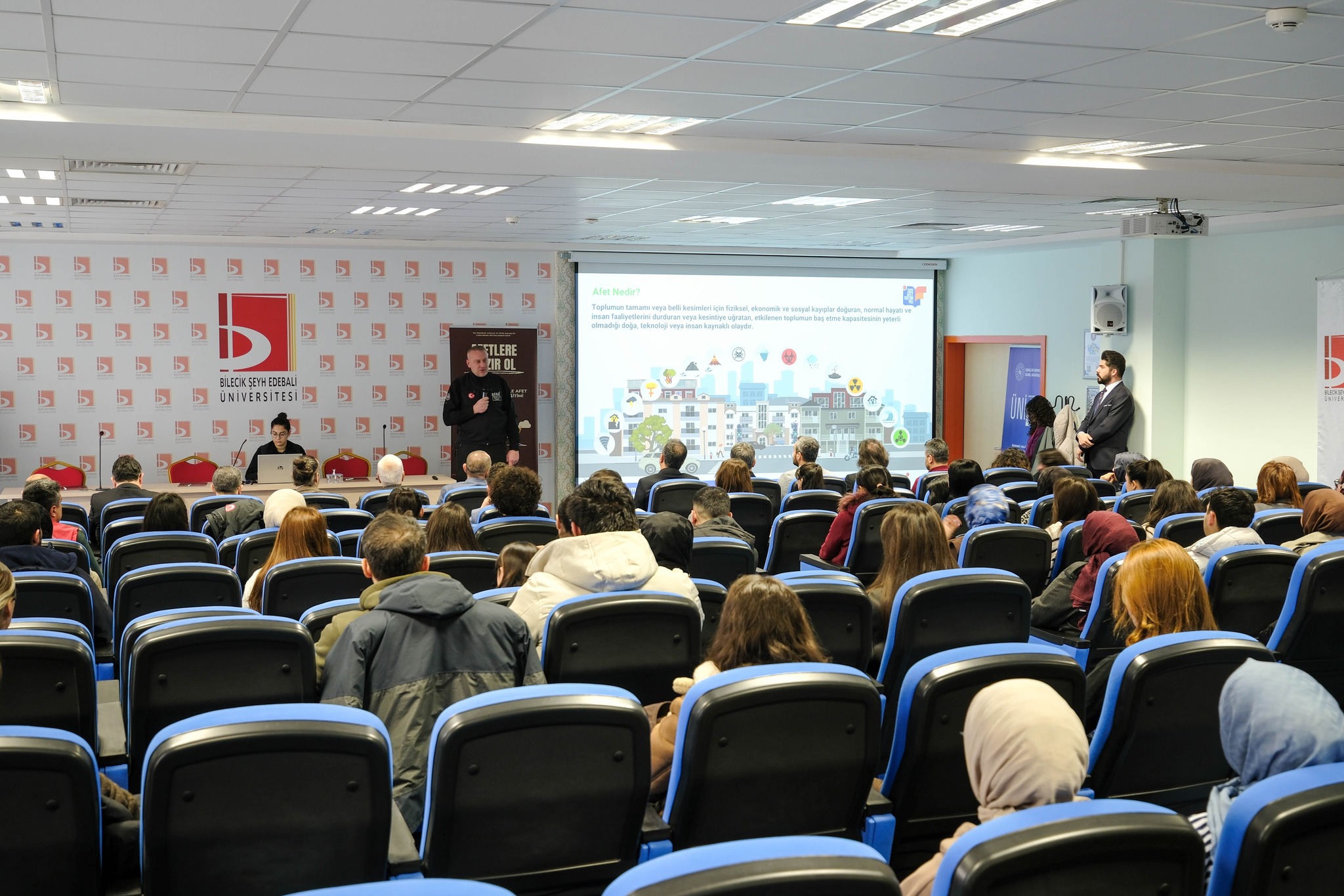 BŞEÜ'de “Afetlere Hazır Ol” Programı