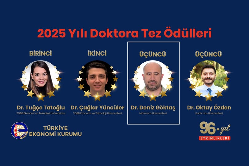 BŞEÜ Öğretim Üyesine 2025 Yılı Doktora Tez Ödülü