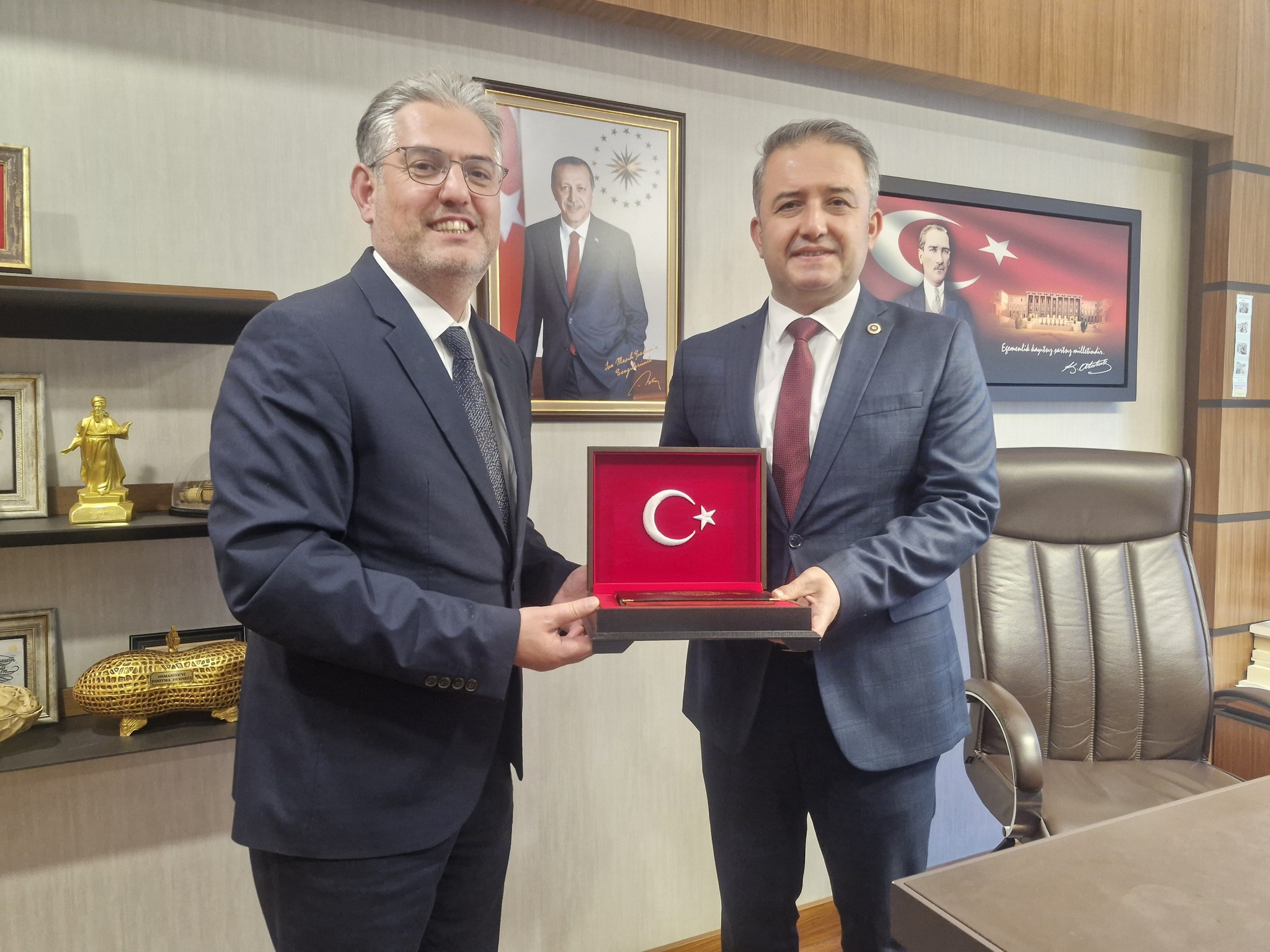 HAYRİ BAŞKAN'DAN ANKARA TEMASLARI