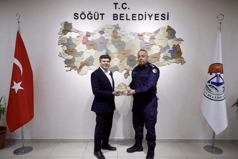 İl Jandarma Komutanı Vanlı'dan Başkan Durgut'a Ziyaret