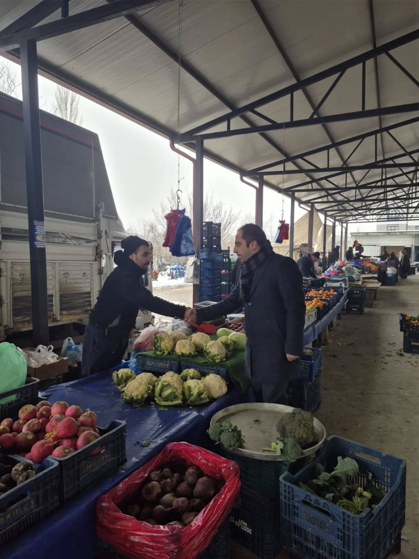 KAYMAKAM UÇAR'DAN ESNAF ZİYARETİ