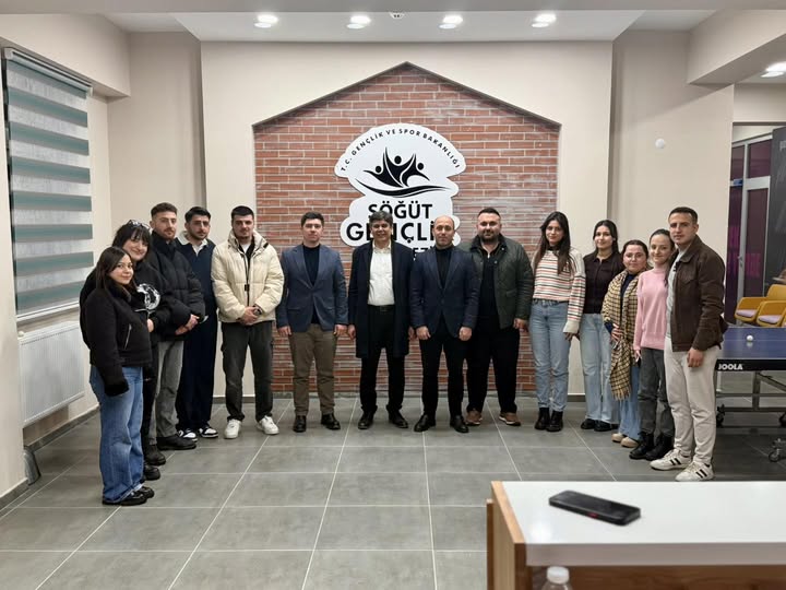 Söğüt’te Gençlik Merkezi Ziyareti