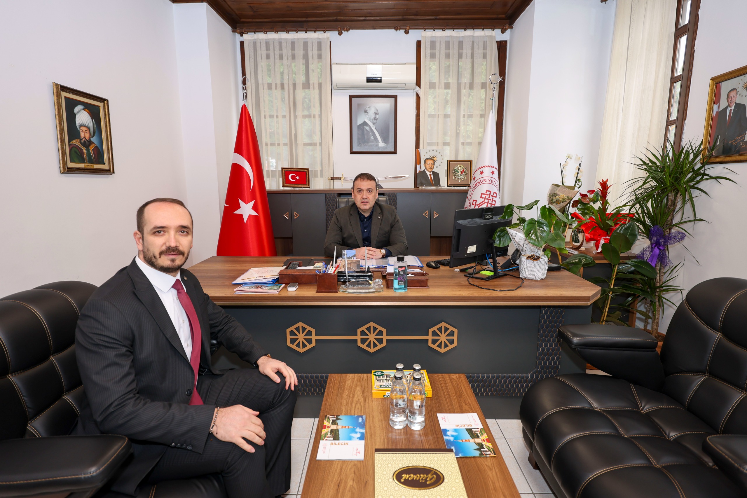 Vali Sözer’den Müdür Bozkurt’a İade-i Ziyaret