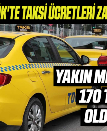 taksi zam