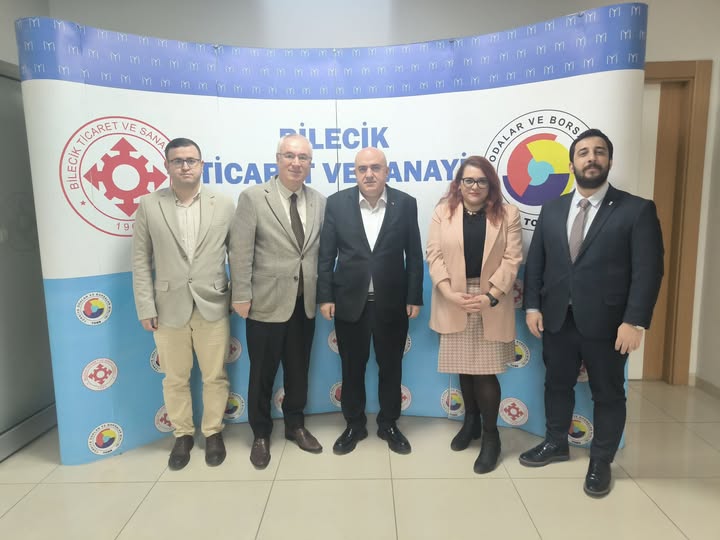 Başkan Akasoy'dan Başkan Ergün'e Ziyaret