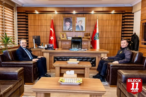 Başkan Dilsiz'den Müdür Çağlar'a Ziyaret