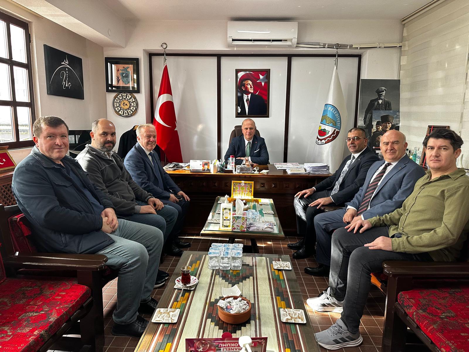 Başkan Torun Sendikacıları ağırladı