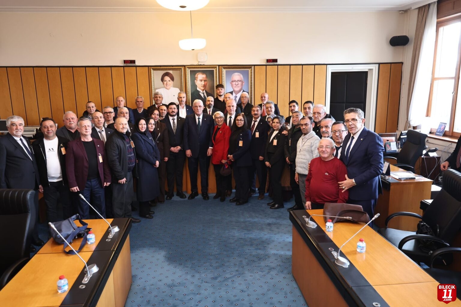 BİLECİK'Lİ HEYET GENEL BAŞKAN İLE BİR ARAYA GELDİ