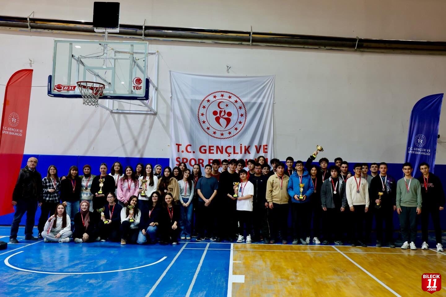 Bilecik’te Gençler Satranç  Birinciliği Tamamlandı